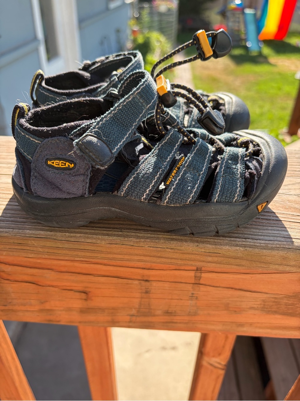 KEEN Kids' Blue Waterproof Sandal